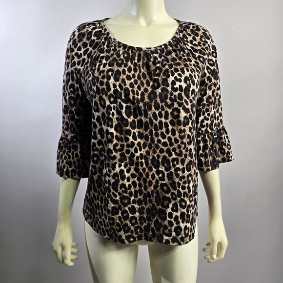 MICHAEL Michael Kors Tops - Michael kors small leopard top R11
